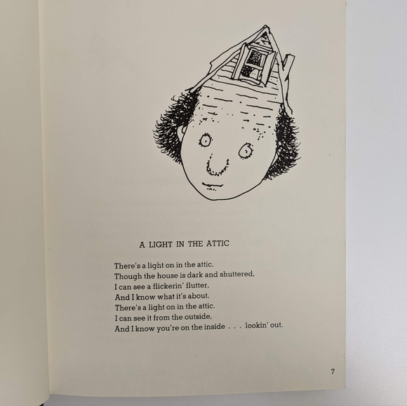 A Light In The Attic First Edition Shel Silverstein Hardcover 1981, 1st Printing - Picture 10 of 13